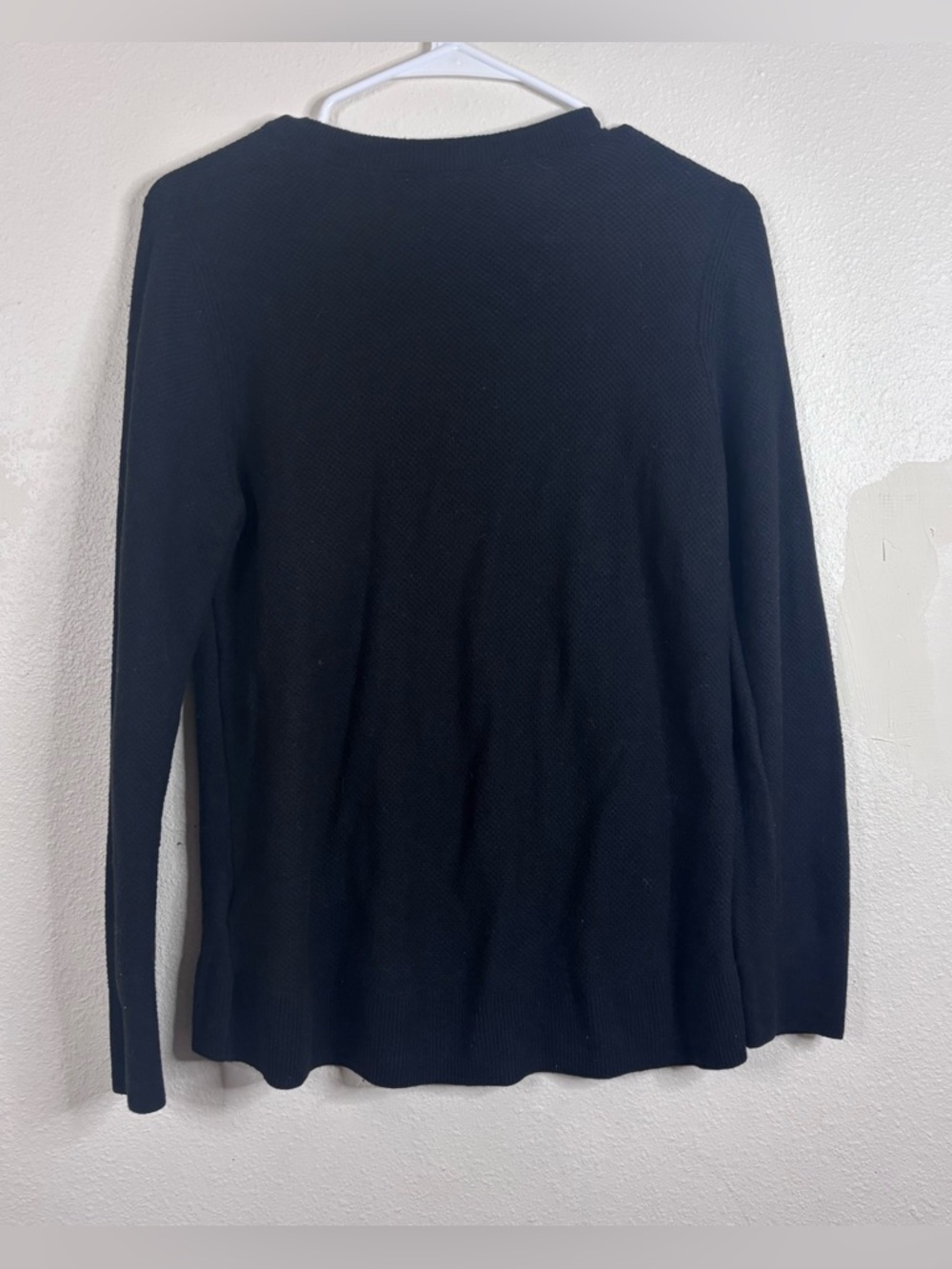 Gap Thermal Shirts Set 3 Sz Med Cotton Long Sleeve Basics Black White Green - Picture 5 of 11